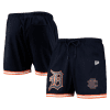 detroit tigers team standard logo mesh shorts navy