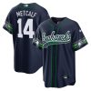 dk metcalf 14 seattle seahawks men jersey navy