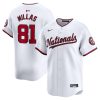 drew millas 81 washington nationals home limited player men jersey white