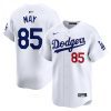 dustin may 85 los angeles dodgers home limited player men jersey white