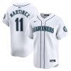 edgar martinez 11 seattle mariners home limited player men jersey white