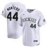 elehuris montero 44 colorado rockies home limited player men jersey white