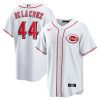 elly de la cruz 44 cincinnati reds home player men jersey white