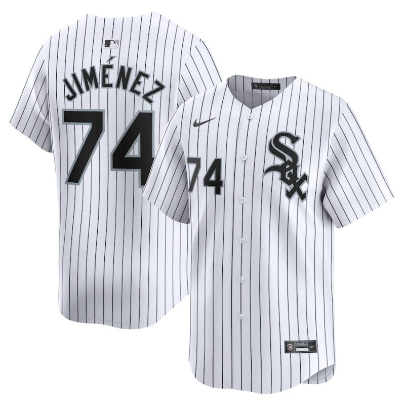 eloy jimenez 74 chicago white sox home limited player men jersey white