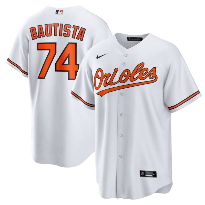 felix bautista 74 baltimore orioles men jersey white