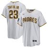 fernando tatis jr 23 san diego padres 2024 mlb world tour seoul series home player men jersey white