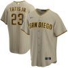 fernando tatis jr 23 san diego padres alternate men jersey tan