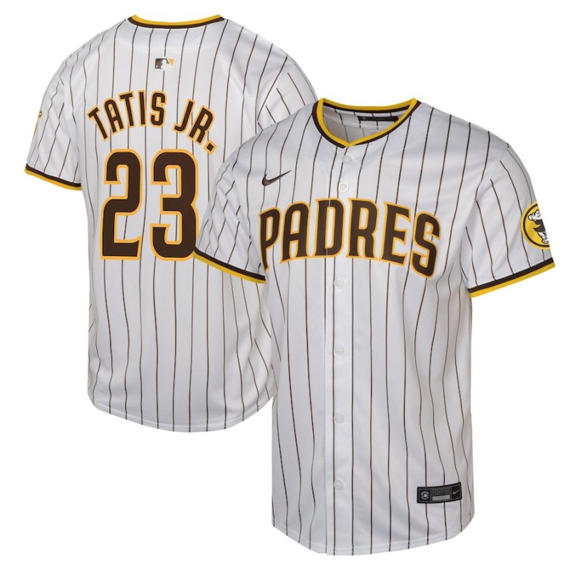 fernando tatis jr 23 san diego padres home limited player youth jersey white