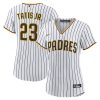 fernando tatis jr 23 san diego padres home women jersey white