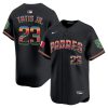 fernando tatis jr 23 san diego padres mexico men jersey black