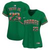 fernando tatis jr 23 san diego padres mexico women jersey green