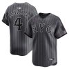 francisco alvarez 4 new york mets 2024 city connect limited player men jersey graphite