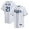 francisco mejia 21 tampa bay rays home team men jersey white