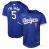 freddie freeman 5 los angeles dodgers alternate limited youth jersey royal