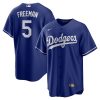 freddie freeman 5 los angeles dodgers alternate men jersey navy