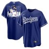 freddie freeman 5 los angeles dodgers signed home run 2023 alternate player men jersey royal