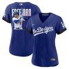 freddie freeman 5 los angeles dodgers signed logo 2023 city connect player women jersey royal