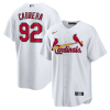 genesis cabrera 92 st louis cardinals home men jersey white