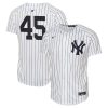 gerrit cole 45 new york yankees home limited youth jersey white