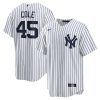 gerrit cole 45 new york yankees home men jersey white