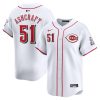 graham ashcraft 51 cincinnati reds home limited player men jersey white