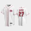 home reds 27 trevor bauer white jersey jersey