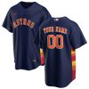 houston astros alternate custom men jersey navy