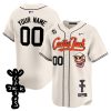 houston astros cactus jack patch v2 custom men jersey cream