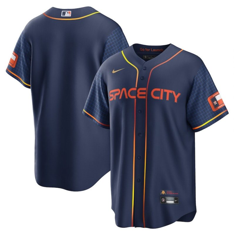 houston astros city connect men jersey navy