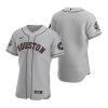 houston astros gray 2022 world series jersey