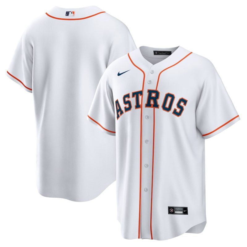 houston astros home men jersey white