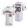 houston astros kyle tucker 30 white 2022 world series jersey