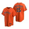 houston astros martin maldonado 15 orange 2022 world series jersey