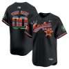 houston astros mexico cactus jack custom men jersey black