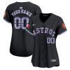 houston astros mexico custom women jersey black