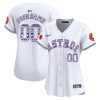 houston astros mexico custom women jersey white