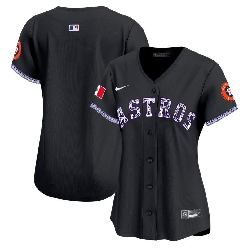 houston astros mexico women jersey black