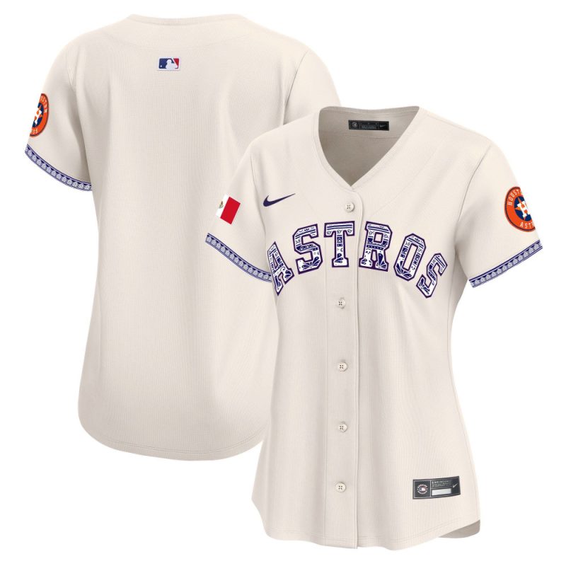 houston astros mexico women jersey cream