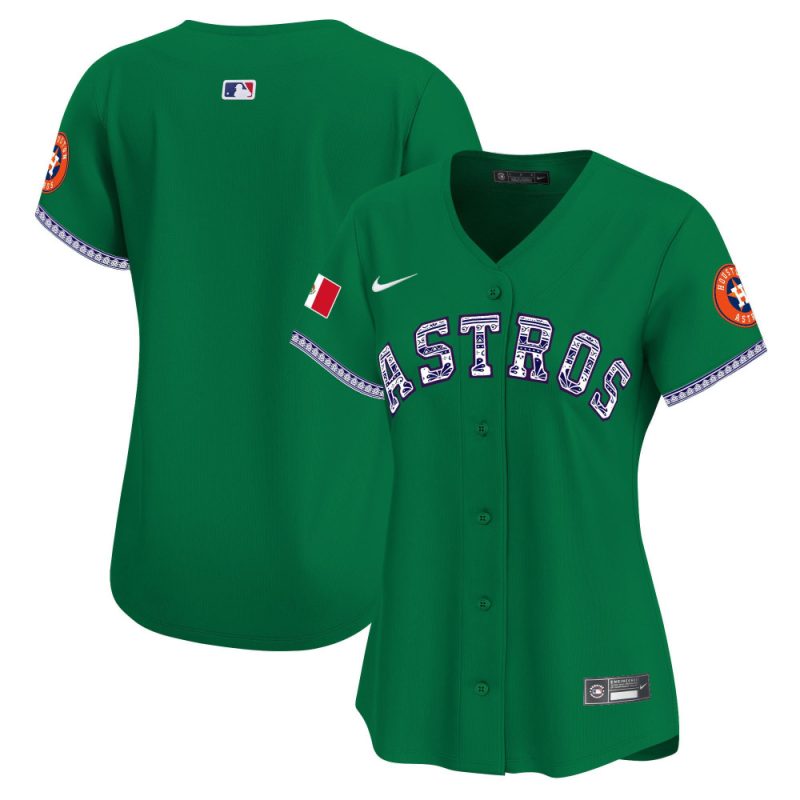 houston astros mexico women jersey green