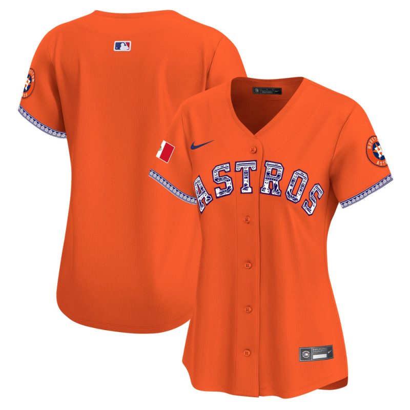 houston astros mexico women jersey orange