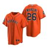 houston astros trey mancini 26 orange 2022 world series jersey