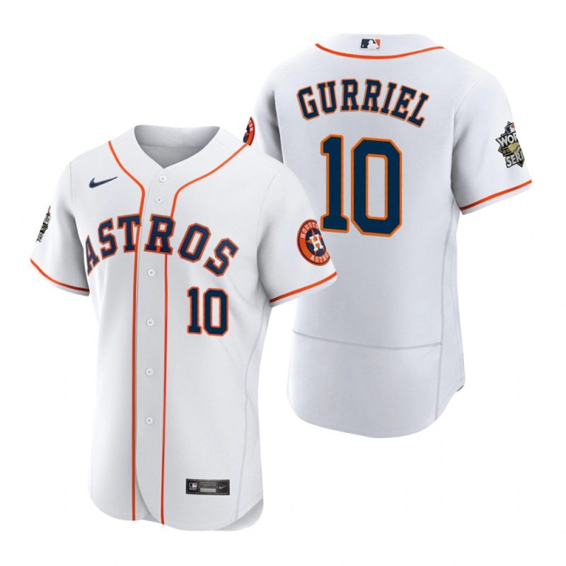 houston astros yuli gurriel 10 white 2022 world series jersey