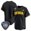 iowa hawkeyes 2024 final four patch men jersey black