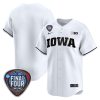 iowa hawkeyes 2024 final four patch men jersey white