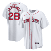 j d martinez 28 boston red sox home men jersey white