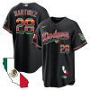 j d martinez 28 los angeles dodgers mexico california map baseball men jersey black