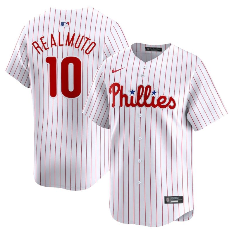 j t realmuto 10 philadelphia phillies home limited player men jersey white