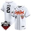 jack 2 houston astros cactus jack celebrity softball game patch men jersey white