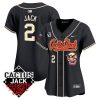 jack 2 houston astros cactus jack celebrity softball game patch women jersey black