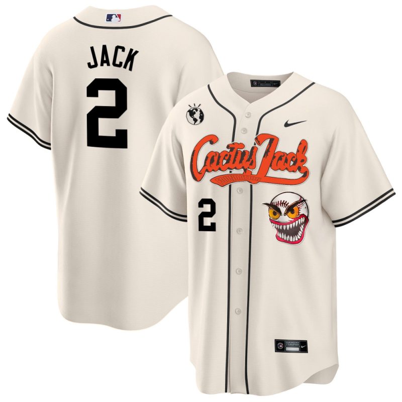 jack 2 houston astros cactus jack cream jersey men